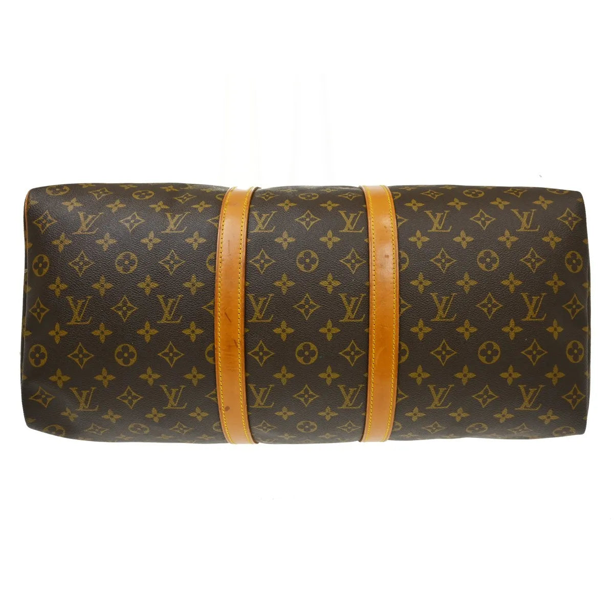 Louis Vuitton Keepall Monogram Canvas Brown Canvas Travel Bag Bag (Pre-Owned)