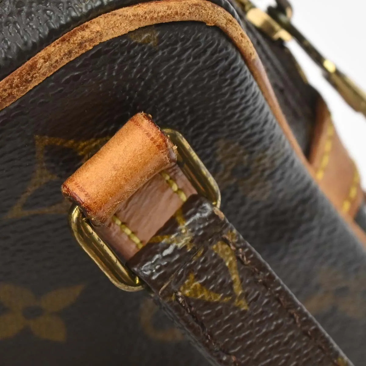 Louis Vuitton Pochette Marly Bandouliere Monogram Canvas Brown Canvas Shoulder Bag Bag (Pre-Owned)
