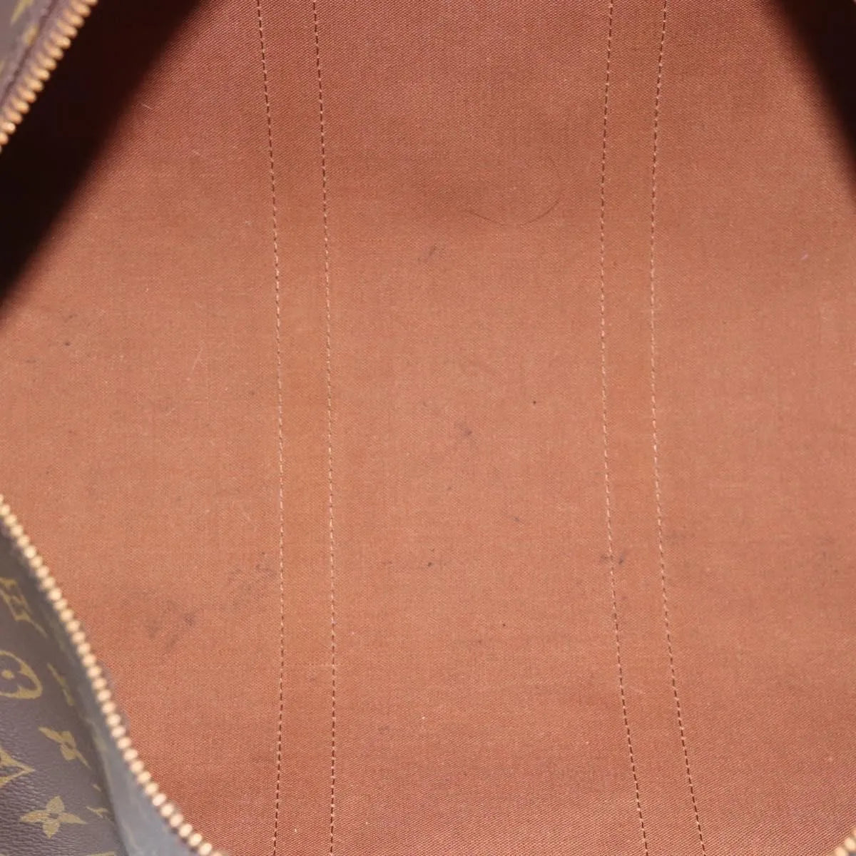 Louis Vuitton Keepall Monogram Brown Canvas Travel Bag Bag (Pre-Owned)