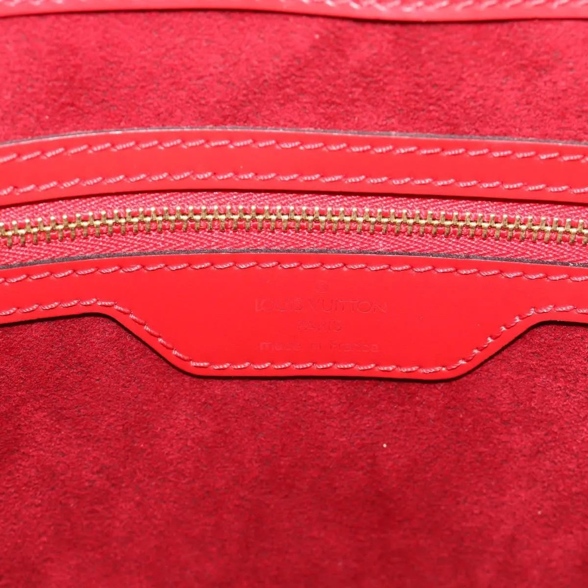 Louis Vuitton Duplex Epi Leather Red Leather Shoulder Bag Bag (Pre-Owned)