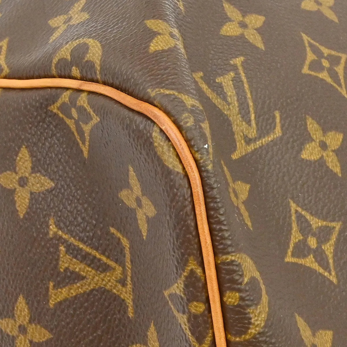 Louis Vuitton Keepall Monogram Canvas Brown Canvas Travel Bag Bag (Pre-Owned)