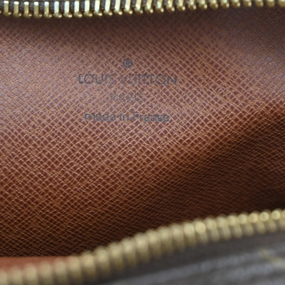 Louis Vuitton Amazone Monogram Canvas Brown Leather Shoulder Bag Bag (Pre-Owned)
