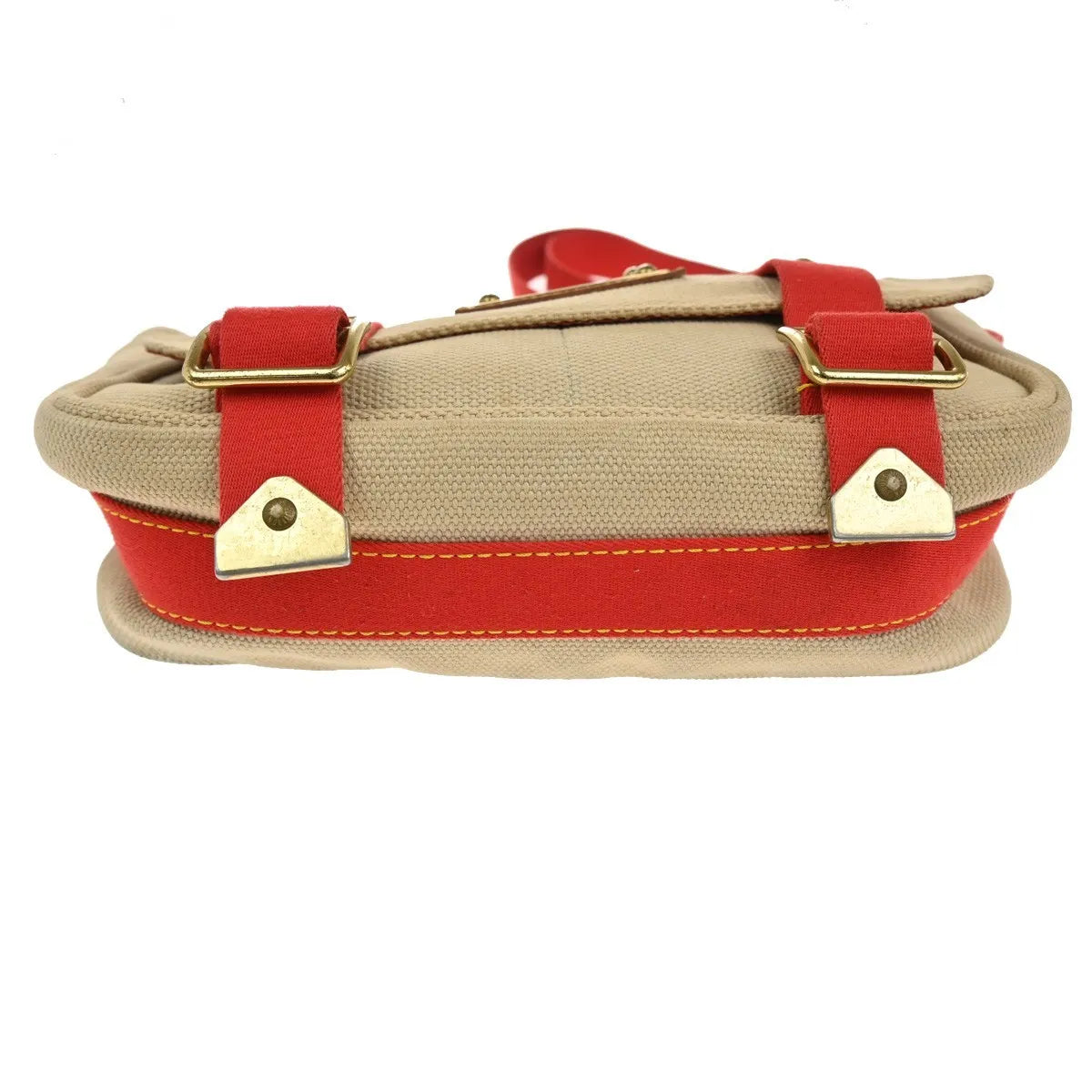 Louis Vuitton Antigua Besace Messenger Canvas Beige Canvas Shoulder Bag Bag (Pre-Owned)
