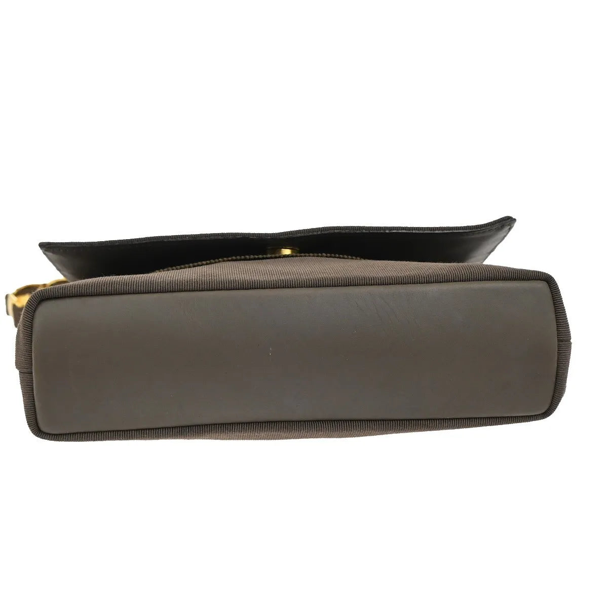 Salvatore Ferragamo Vala Canvas Brown Canvas Shoulder Bag Bag (Pre-Owned)