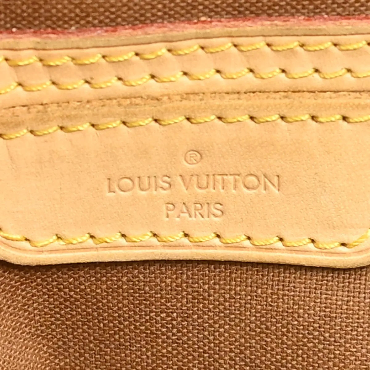 Louis Vuitton Palermo Monogram Canvas Brown Canvas Tote Bag Bag (Pre-Owned)