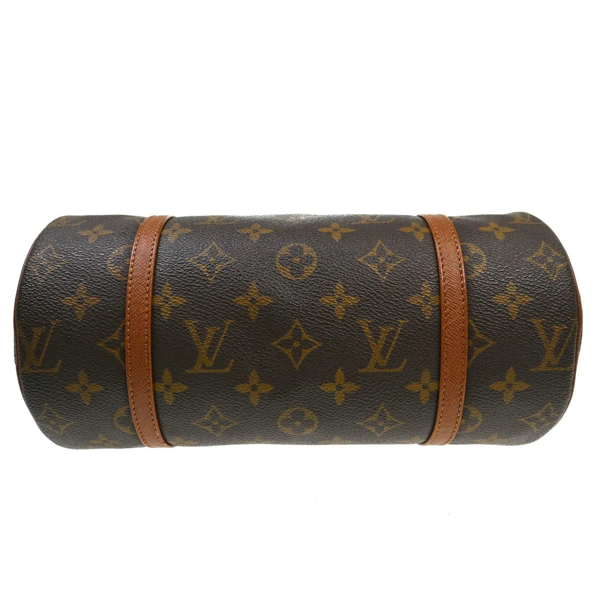 Louis Vuitton Papillon Handbag Monogram Canvas Brown Canvas Handbag (Pre-Owned)