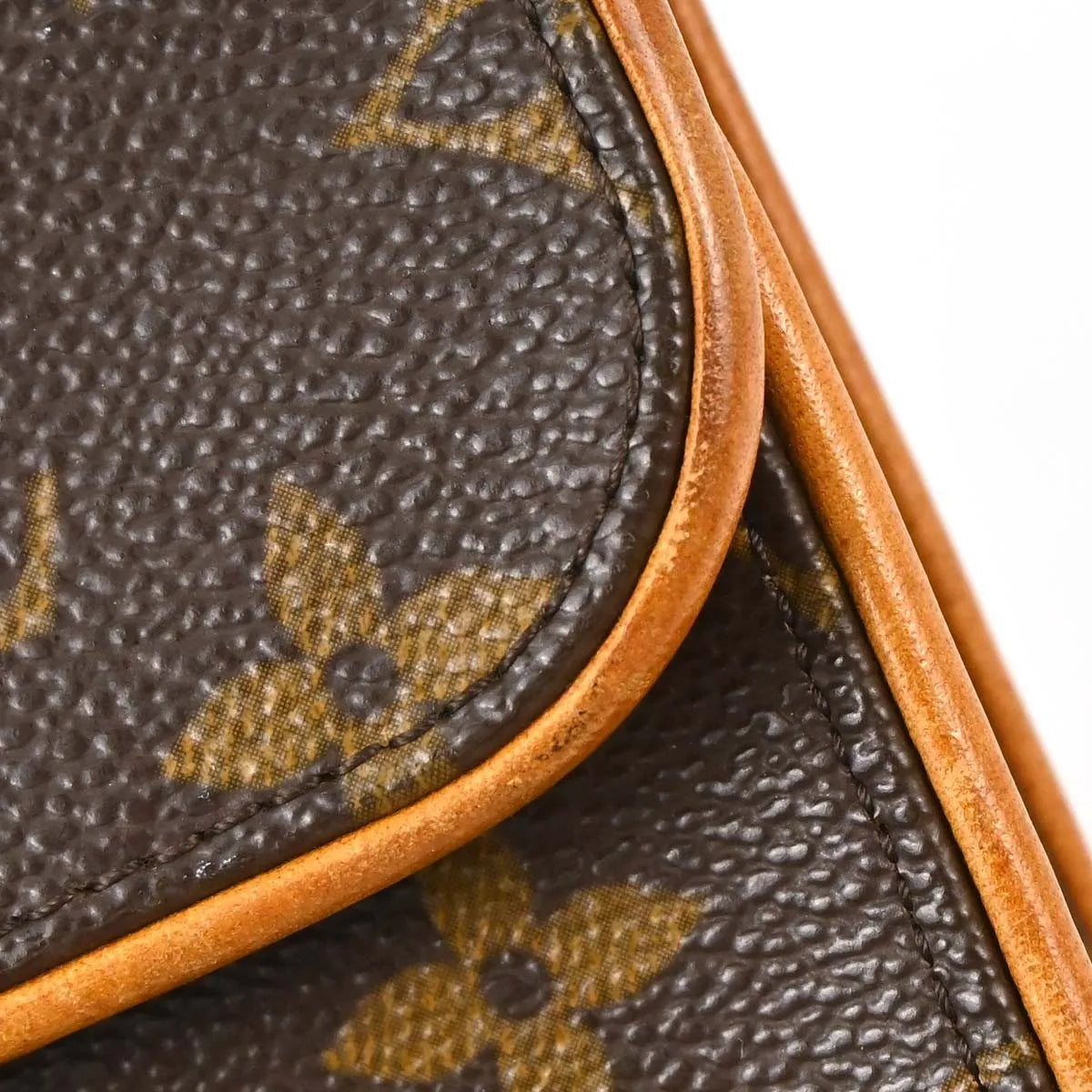 Louis Vuitton Florentine Waist Bag Monogram Brown Canvas Clutche & Pouche Bag (Pre-Owned)