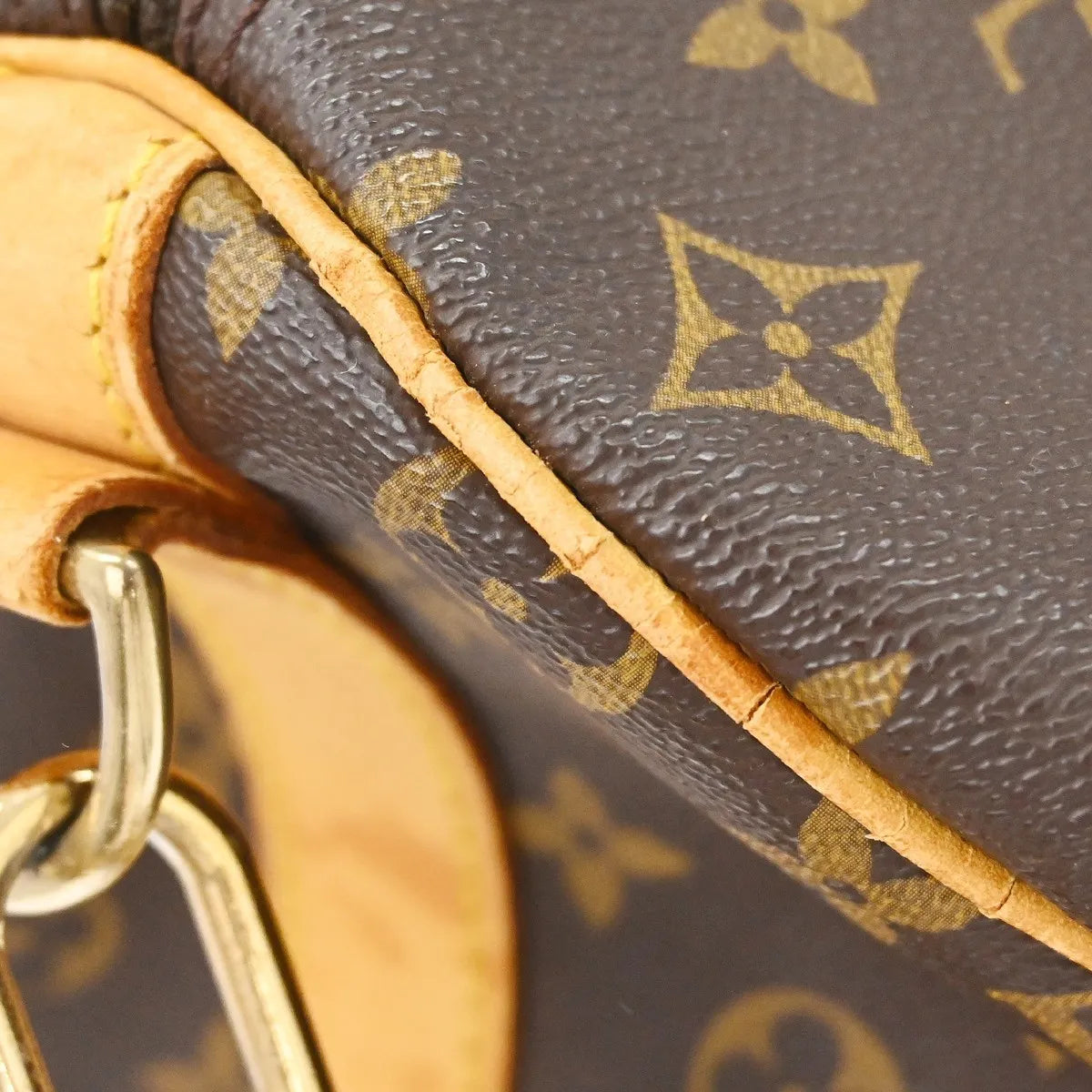Louis Vuitton Keepall Bandouliere Bag Monogram Canvas Brown Canvas Travel Bag Bag (Pre-Owned)