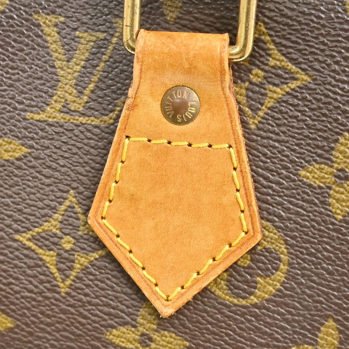 Louis Vuitton Alma Monogram Canvas Brown Canvas Handbag (Pre-Owned)