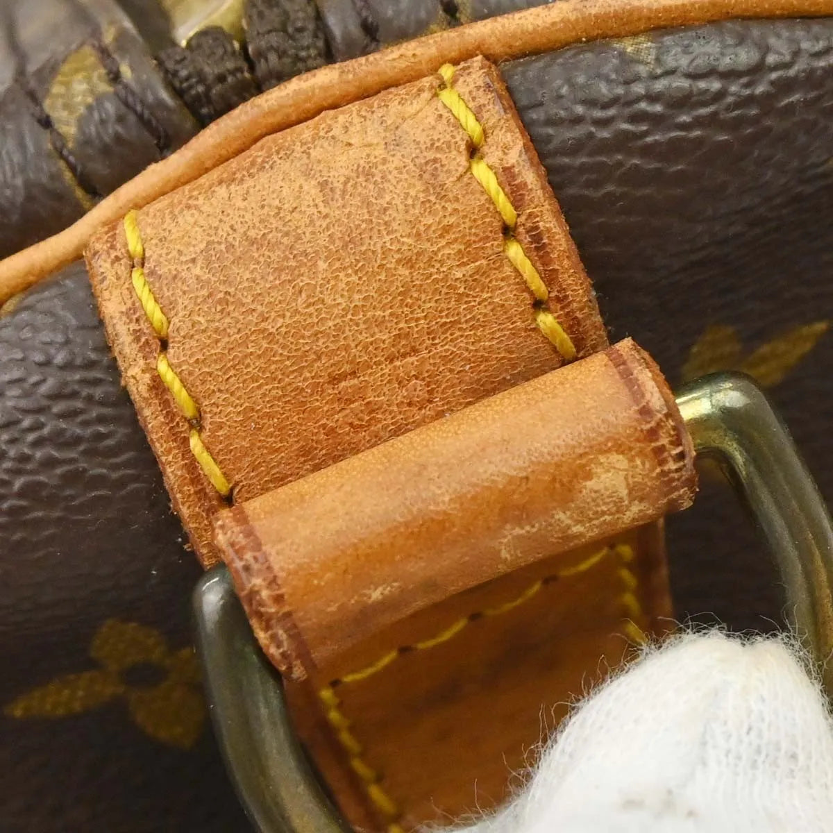 Louis Vuitton Keepall Bandouliere Bag Monogram Canvas Brown Canvas Travel Bag Bag (Pre-Owned)