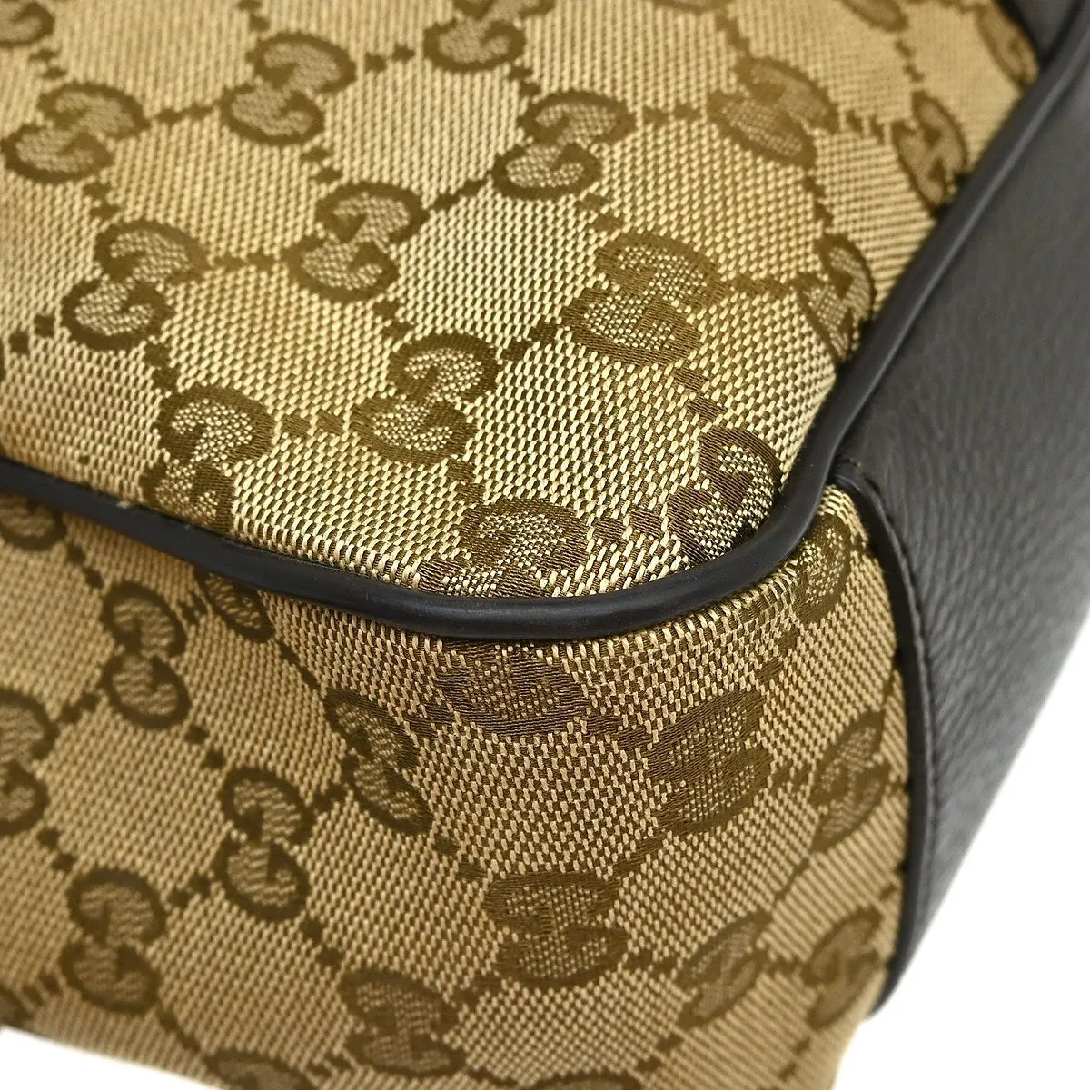 Gucci Convertible Boston Carry On Duffle Gg Canvas Beige Canvas Travel Bag Bag (Pre-Owned)