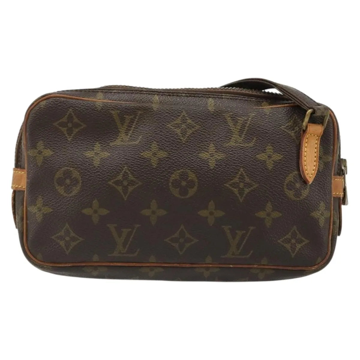 Louis Vuitton Pochette Marly Bandouliere Monogram Canvas Brown Canvas Shoulder Bag Bag (Pre-Owned)