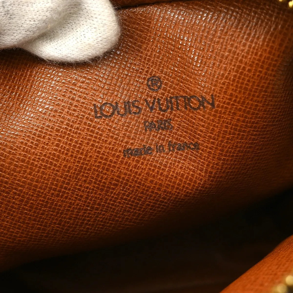 Louis Vuitton Danube Monogram Brown Canvas Shoulder Bag Bag (Pre-Owned)