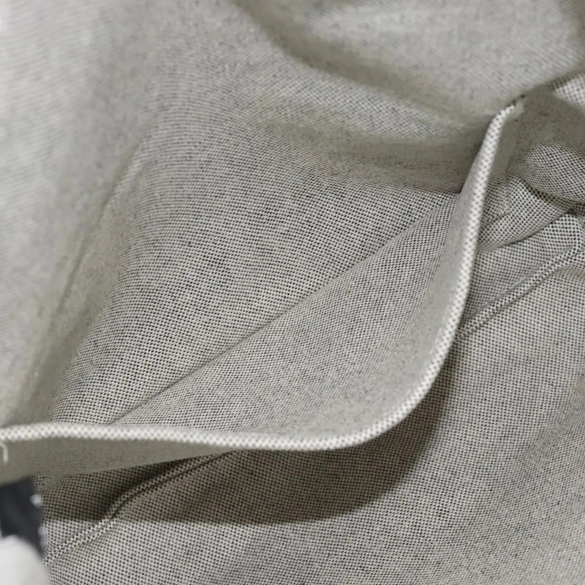 Hermes Fourre-Tout Herline Fourre-Tout Herline Gray Canvas Tote Bag Bag (Pre-Owned)