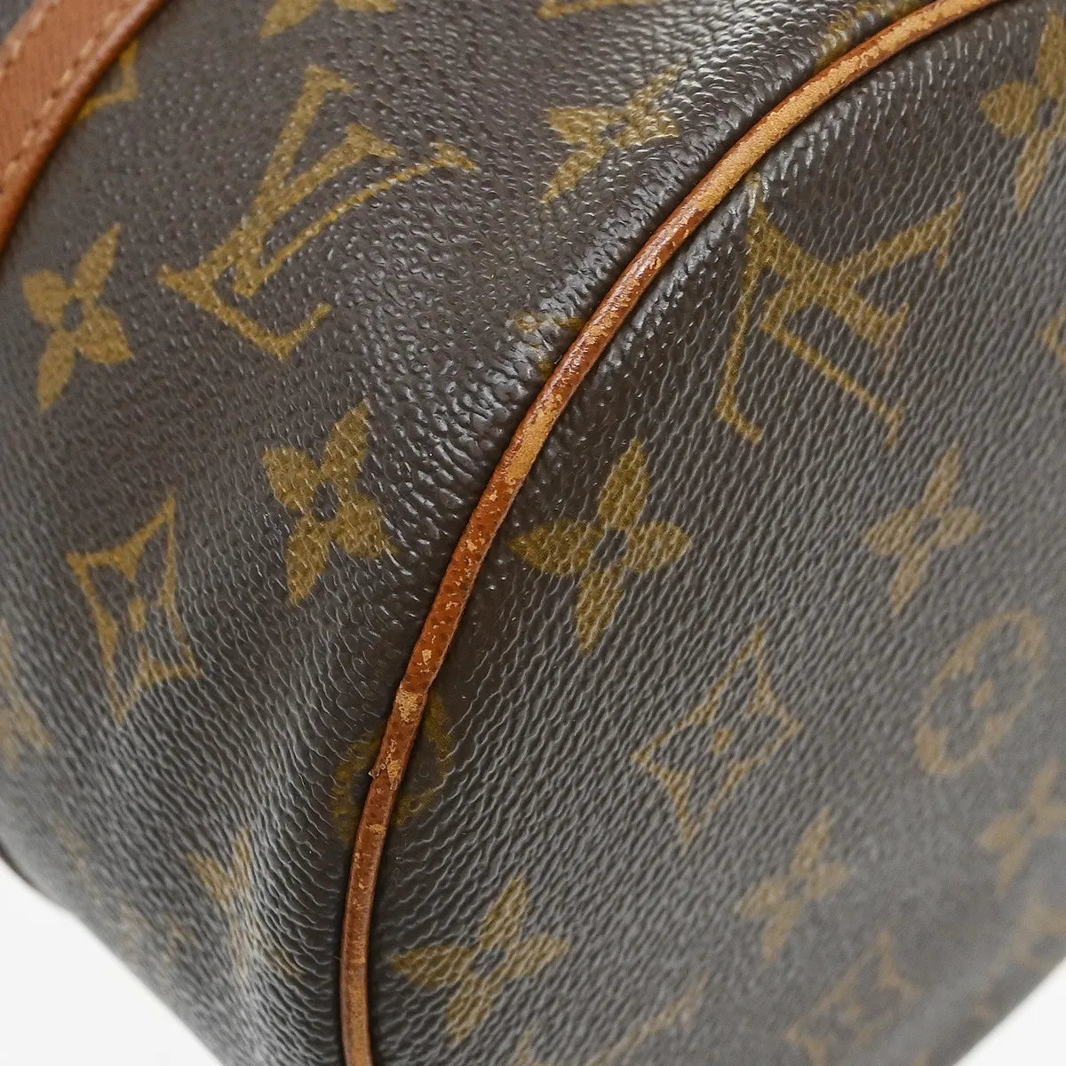 Louis Vuitton Papillon Handbag Monogram Canvas Brown Canvas Handbag (Pre-Owned)