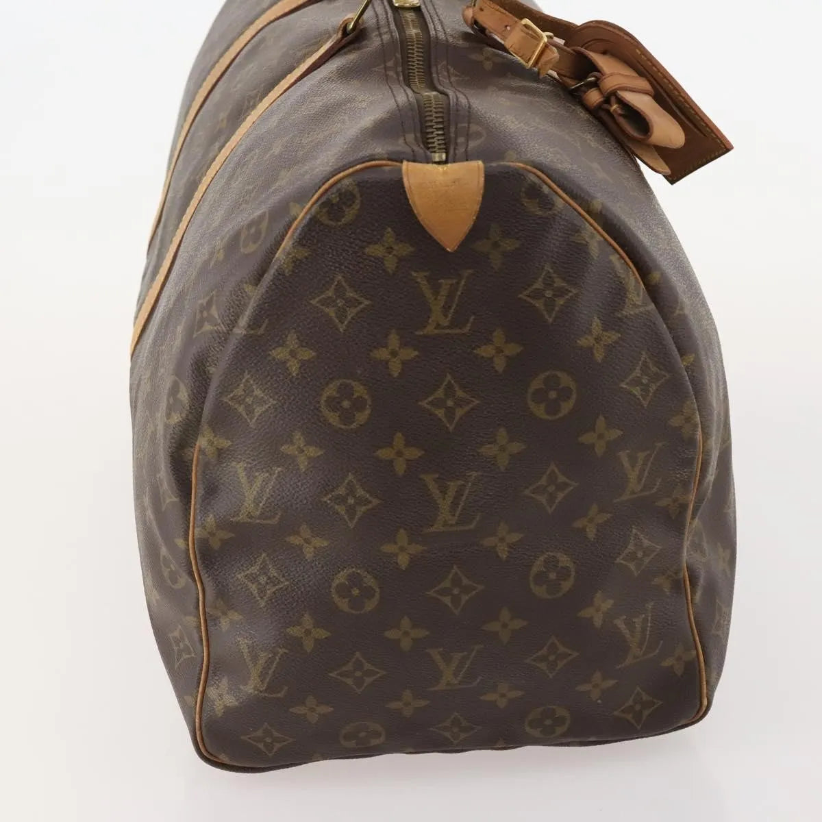 Louis Vuitton Keepall Monogram Canvas Brown Canvas Travel Bag Bag (Pre-Owned)