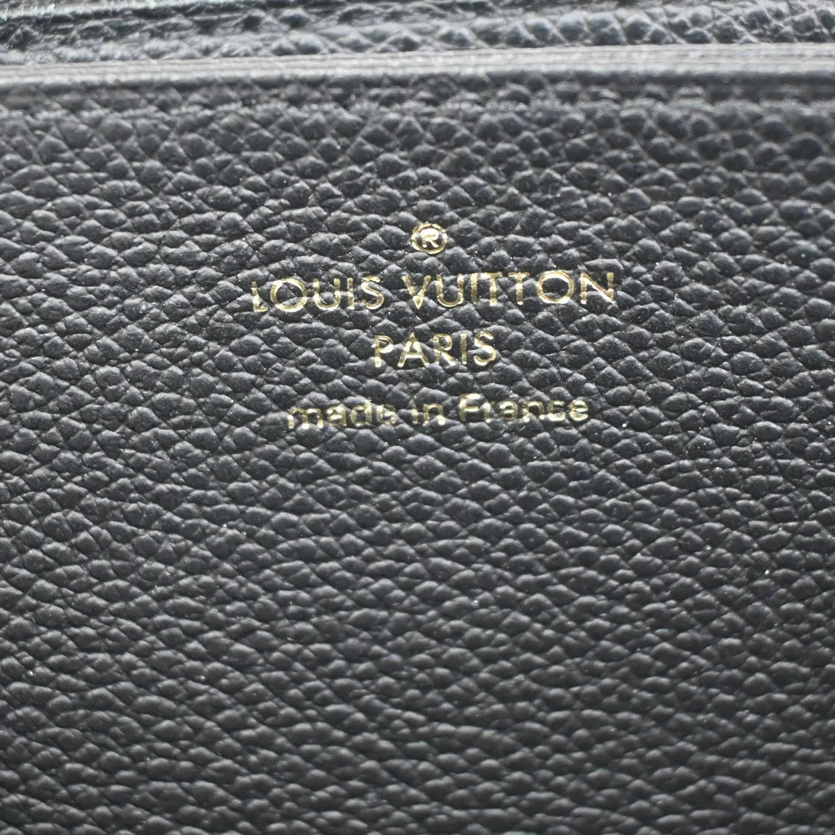 Louis Vuitton Portefeuille Zippy Monogramme Empreinte Monogramme Empreinte Black Leather Wallets Accessory (Pre-Owned)