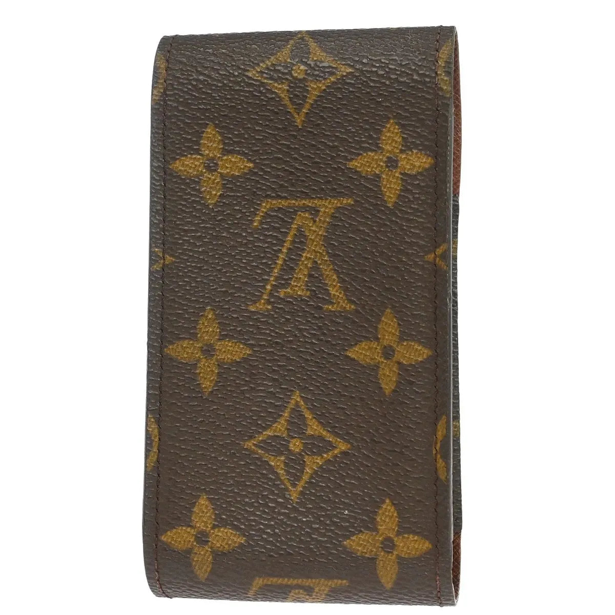 Louis Vuitton Cigarette Case Monogram Canvas Brown Canvas Clutche & Pouche Bag (Pre-Owned)
