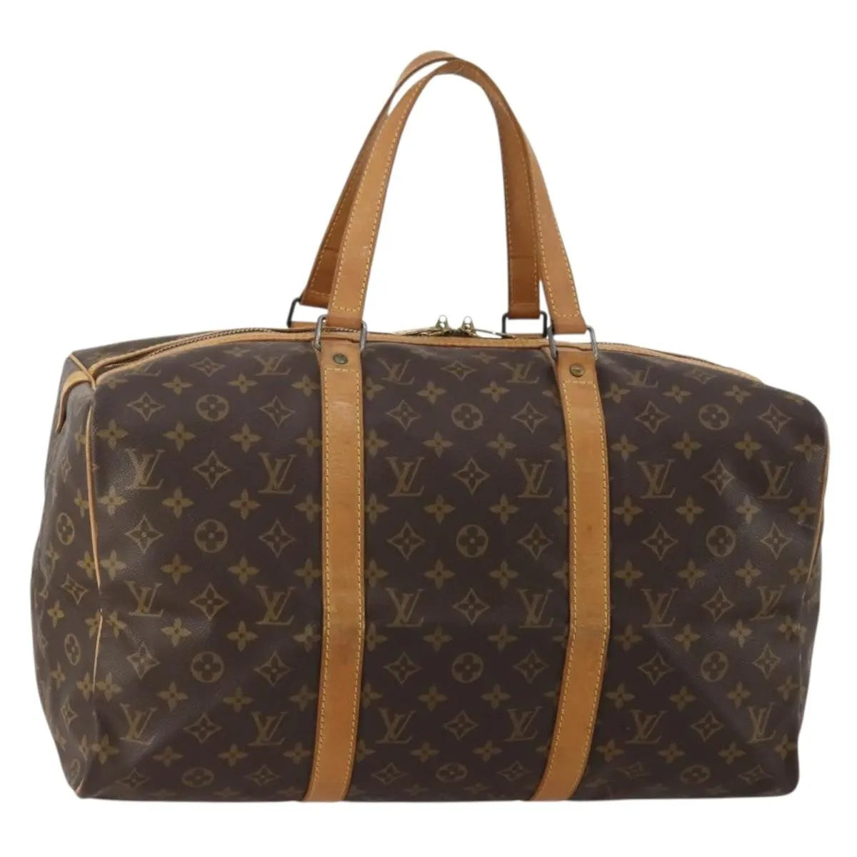Louis Vuitton Sac Souple Monogram Brown Canvas Handbag (Pre-Owned)