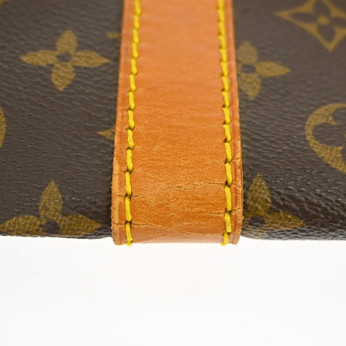 Louis Vuitton Keepall Monogram Canvas Brown Canvas Travel Bag Bag (Pre-Owned)