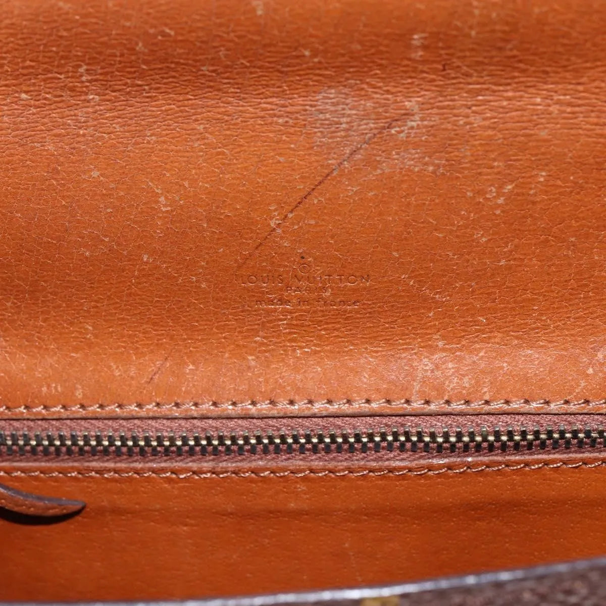 Louis Vuitton Saint Cloud Monogram Canvas Brown Canvas Shoulder Bag Bag (Pre-Owned)