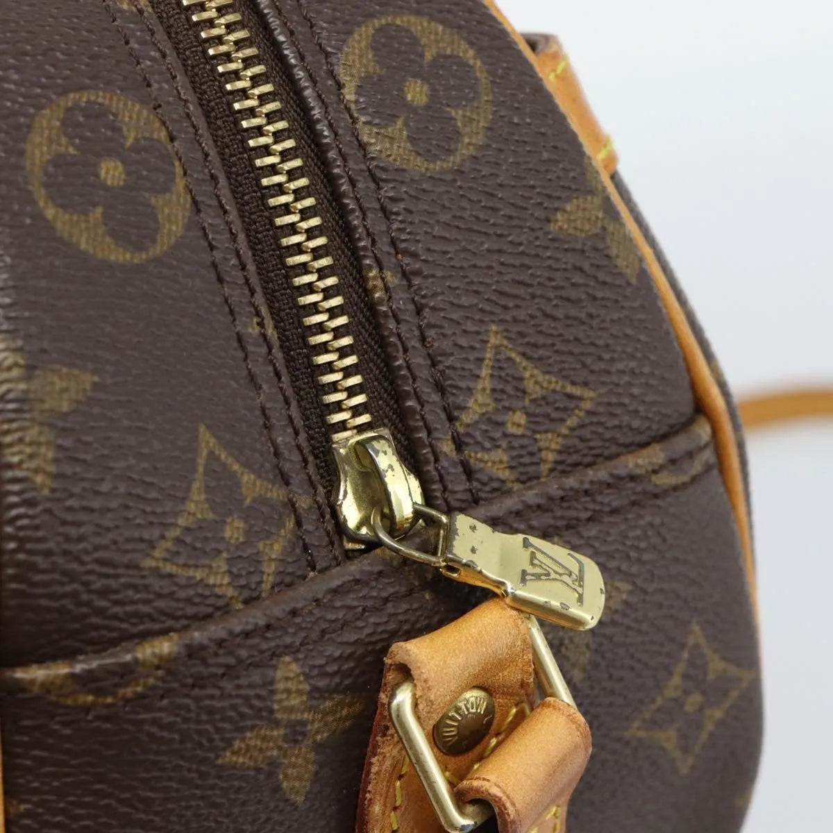 Louis Vuitton Blois Monogram Canvas Brown Canvas Shoulder Bag Bag (Pre-Owned)