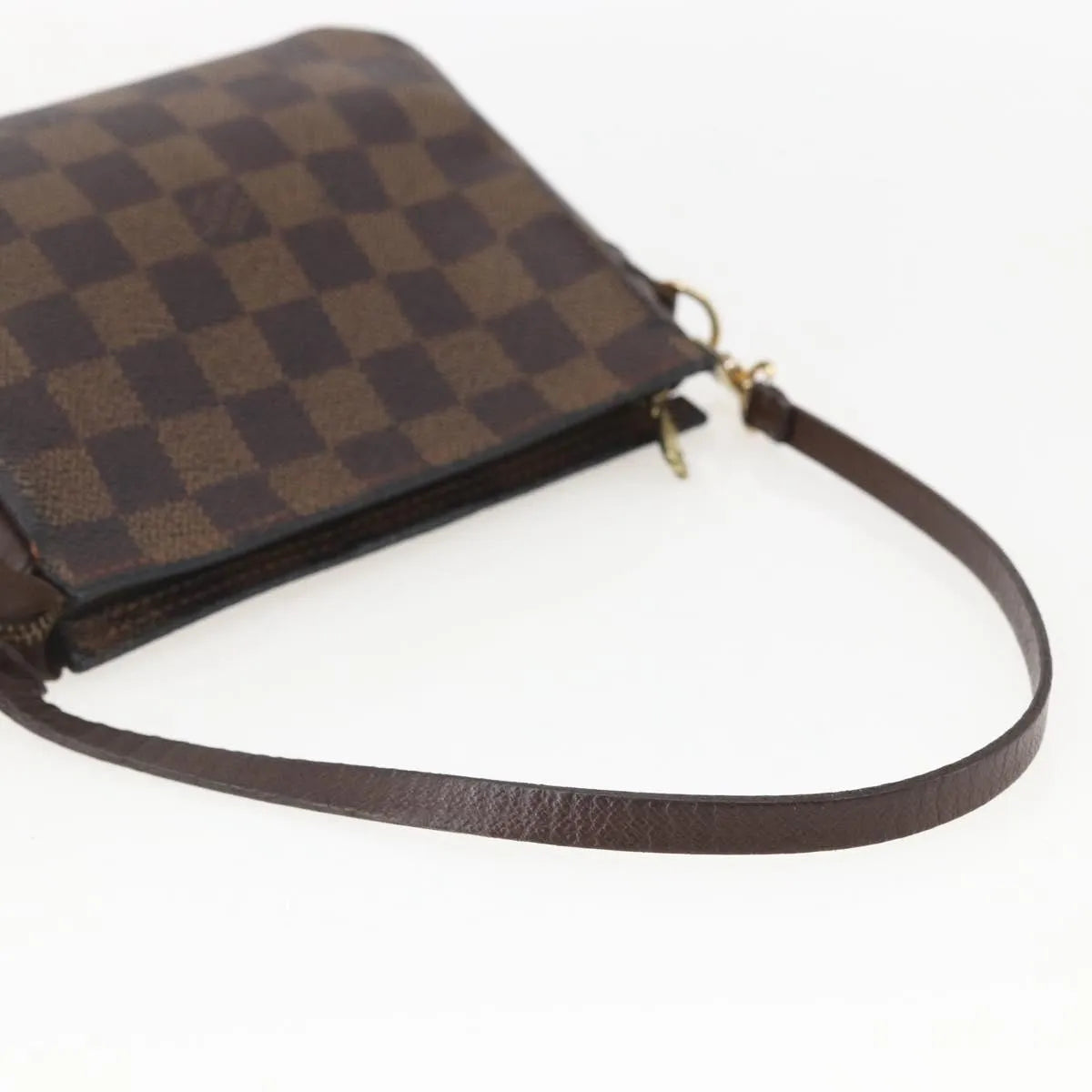 Louis Vuitton Trousse Make Up Damier Canvas Brown Canvas Clutche & Pouche Bag (Pre-Owned)