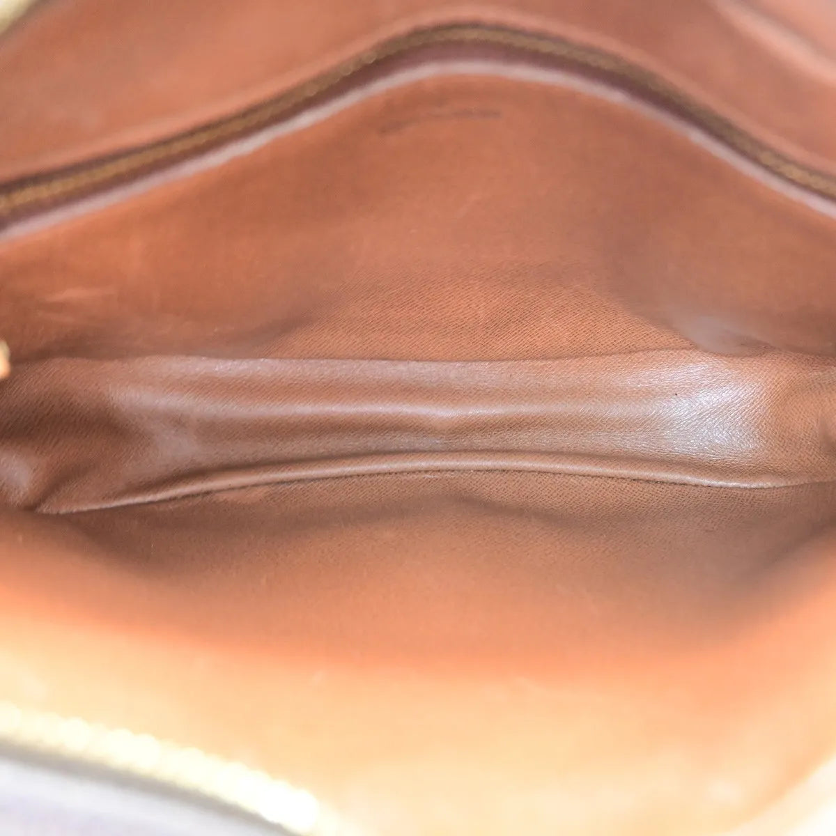 Louis Vuitton Jeune Fille Monogram Canvas Brown Canvas Shoulder Bag Bag (Pre-Owned)