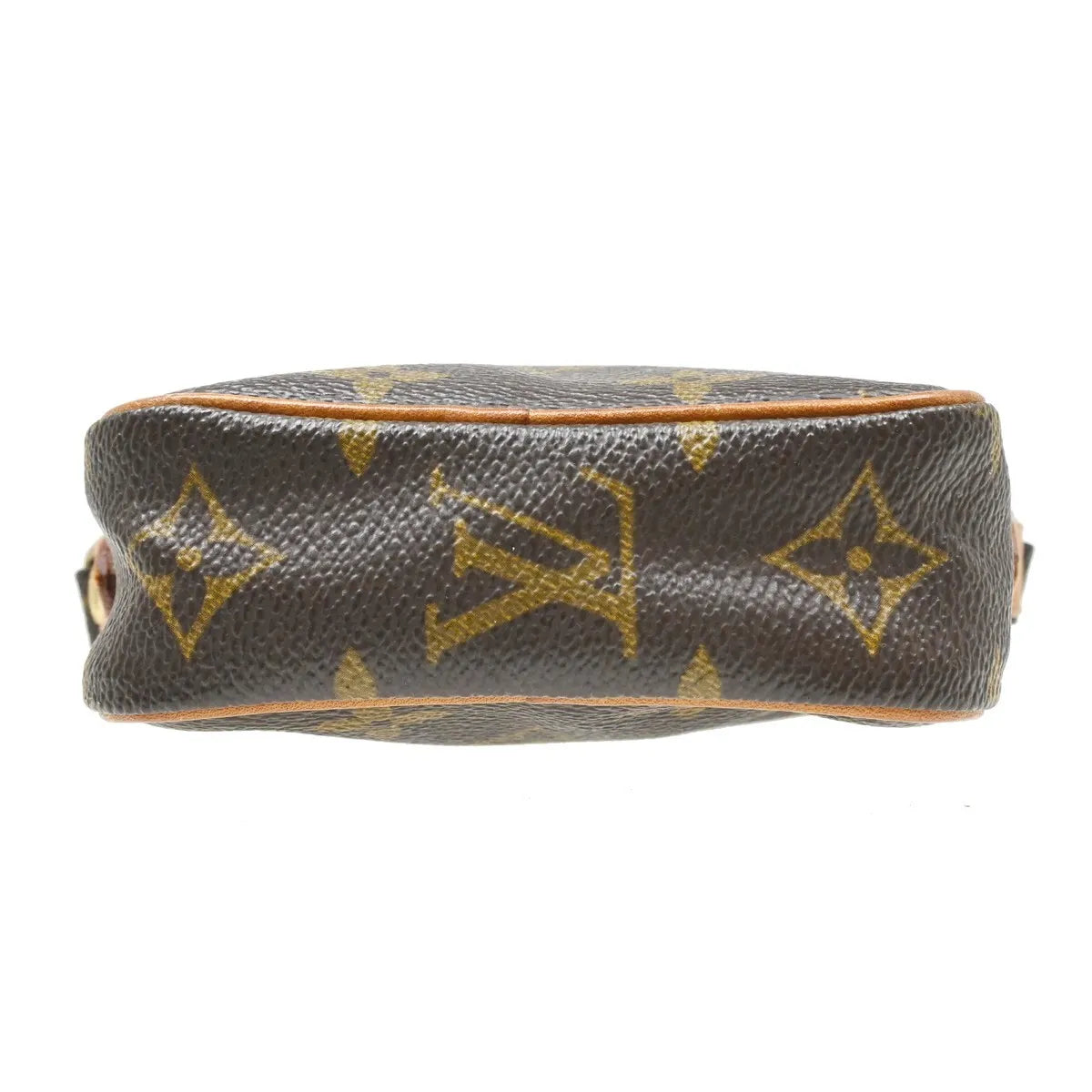 Louis Vuitton Danube Handbag Monogram Canvas Brown Canvas Shoulder Bag Bag (Pre-Owned)