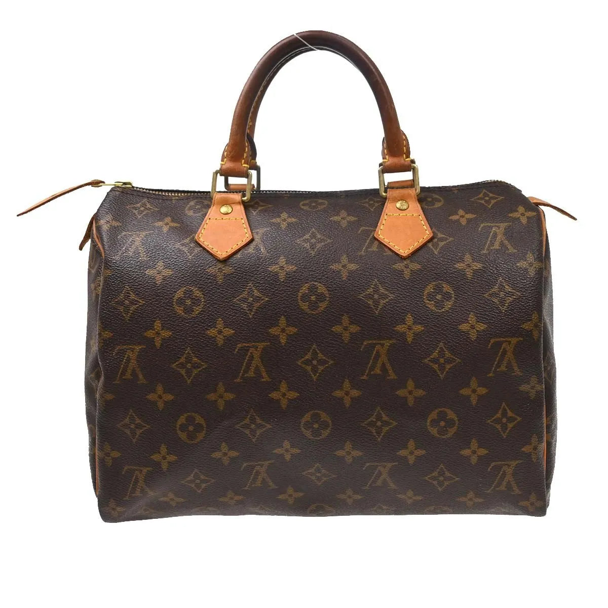 Louis Vuitton Speedy Monogram Canvas Brown Canvas Handbag (Pre-Owned)