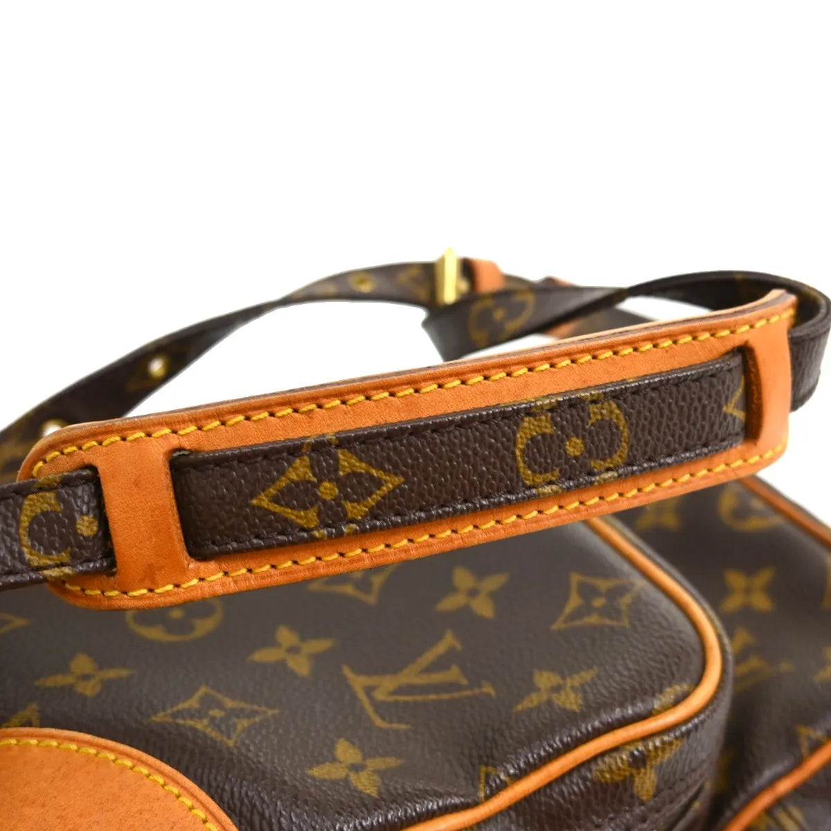 Louis Vuitton Amazone Monogram Canvas Brown Canvas Shoulder Bag Bag (Pre-Owned)