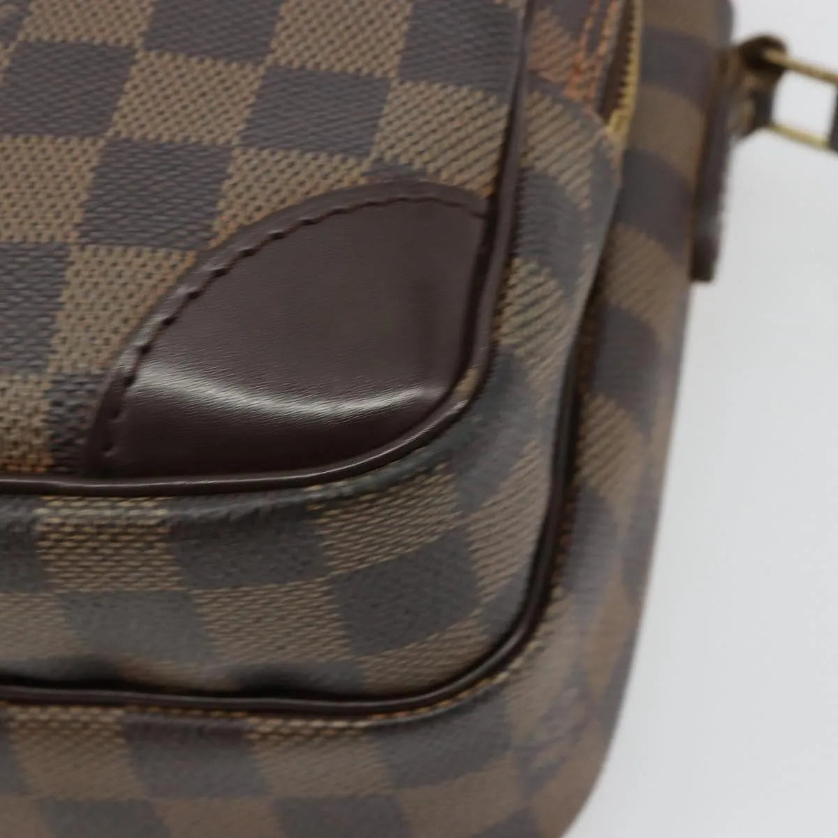 Louis Vuitton Amazone Damier Brown Canvas Shoulder Bag Bag (Pre-Owned)