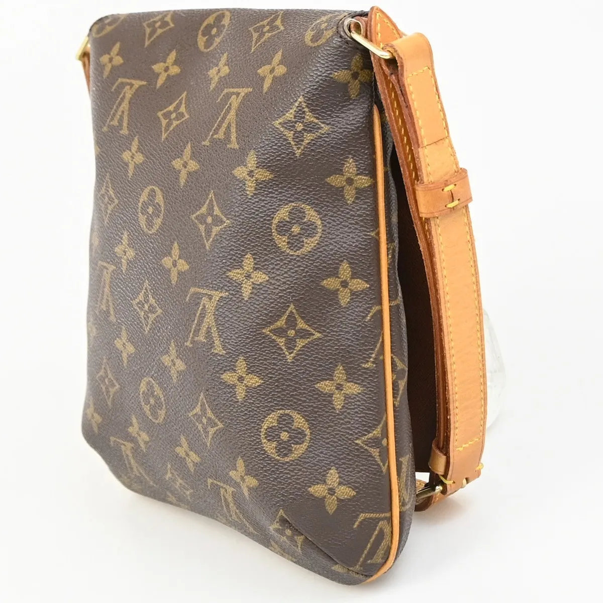 Louis Vuitton Musette Salsa Monogram Canvas Brown Canvas Shoulder Bag Bag (Pre-Owned)