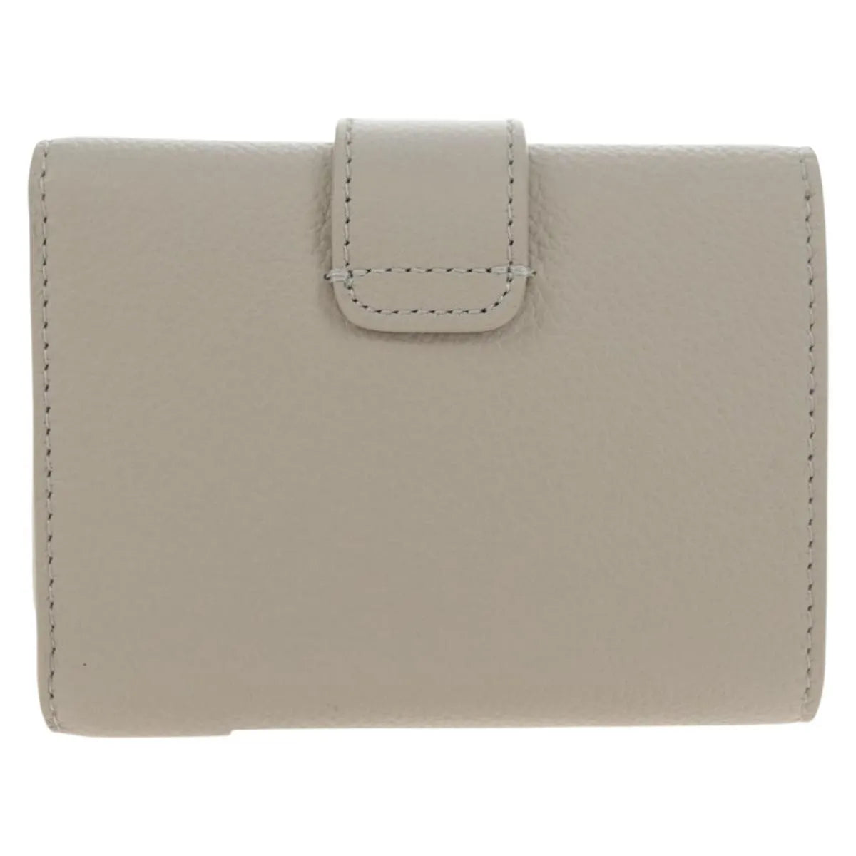 Celine Triomphe Trifold Leather Beige Leather Wallets Accessory (Pre-Owned)
