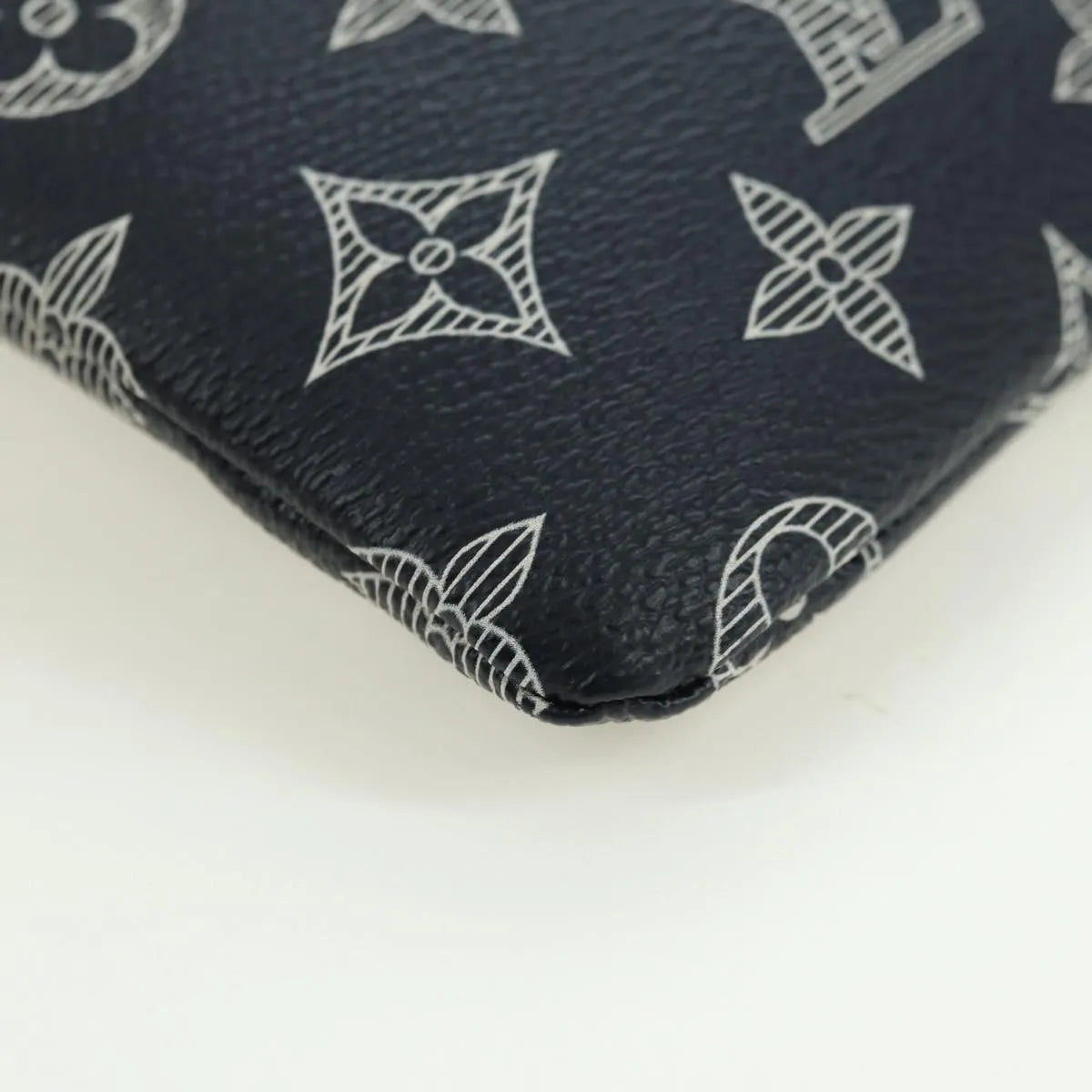 Louis Vuitton Pochette Apollo Limited Edition Upside Down Monogram Ink Navy Canvas Clutche & Pouche Bag (Pre-Owned)
