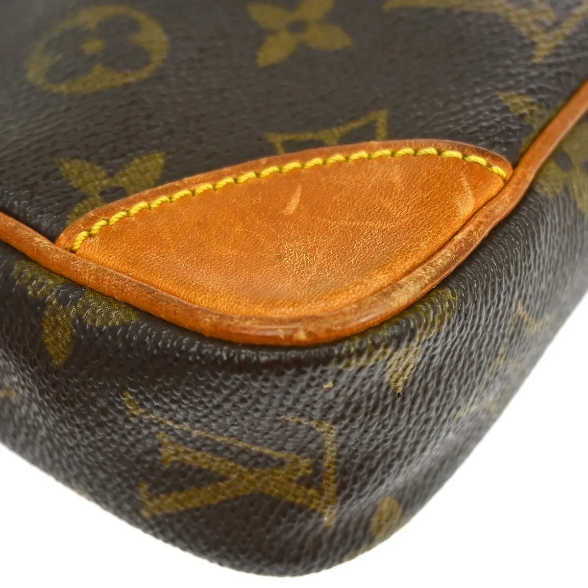 Louis Vuitton Marly Dragonne Clutch Monogram Canvas Brown Canvas Clutche & Pouche Bag (Pre-Owned)