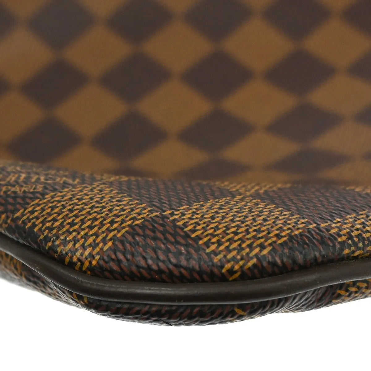 Louis Vuitton Bosphore Pochette Damier Ebene Brown Canvas Shoulder Bag Bag (Pre-Owned)