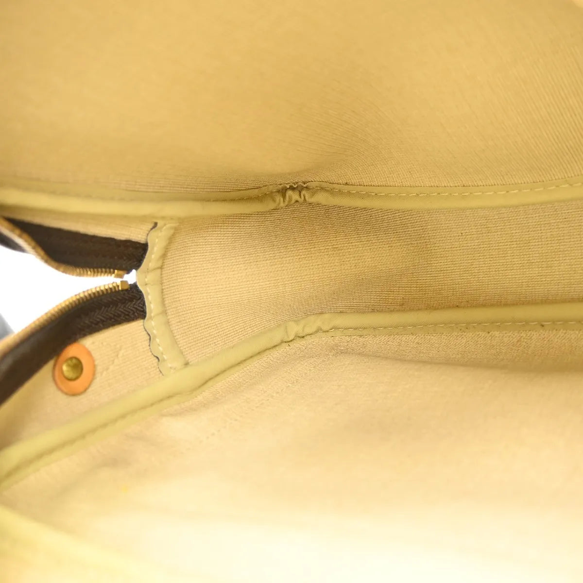 Louis Vuitton Reporter Monogram Brown Canvas Shoulder Bag Bag (Pre-Owned)