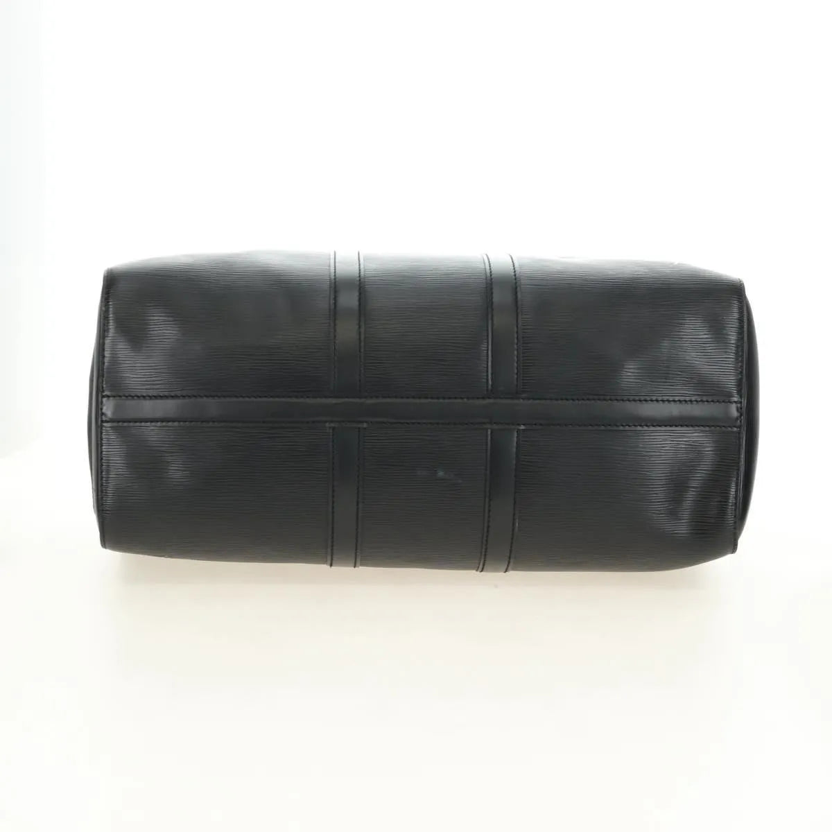 Louis Vuitton Keepall Epi Leather Black Leather Travel Bag Bag (Pre-Owned)