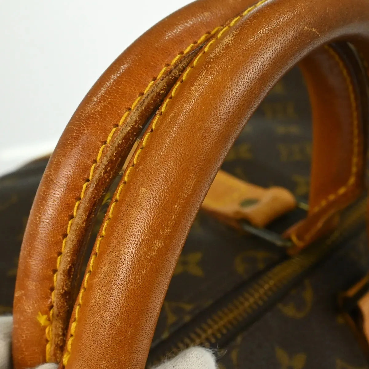 Louis Vuitton Keepall Bag Monogram Canvas Brown Canvas Travel Bag Bag (Pre-Owned)