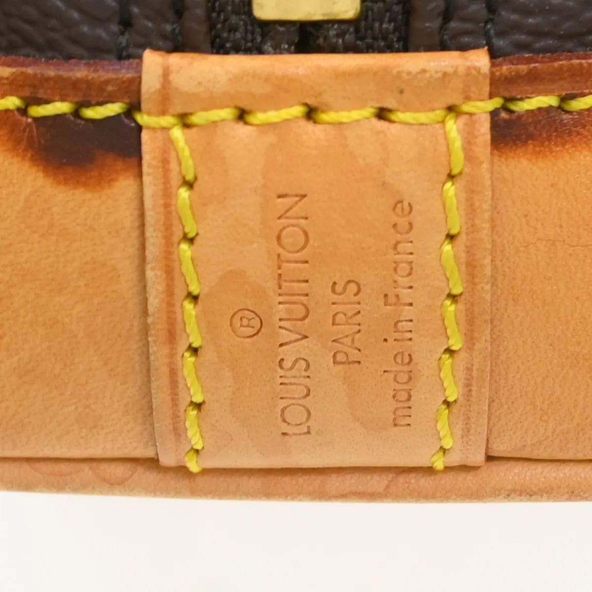 Louis Vuitton Alma Monogram Canvas Brown Canvas Handbag (Pre-Owned)