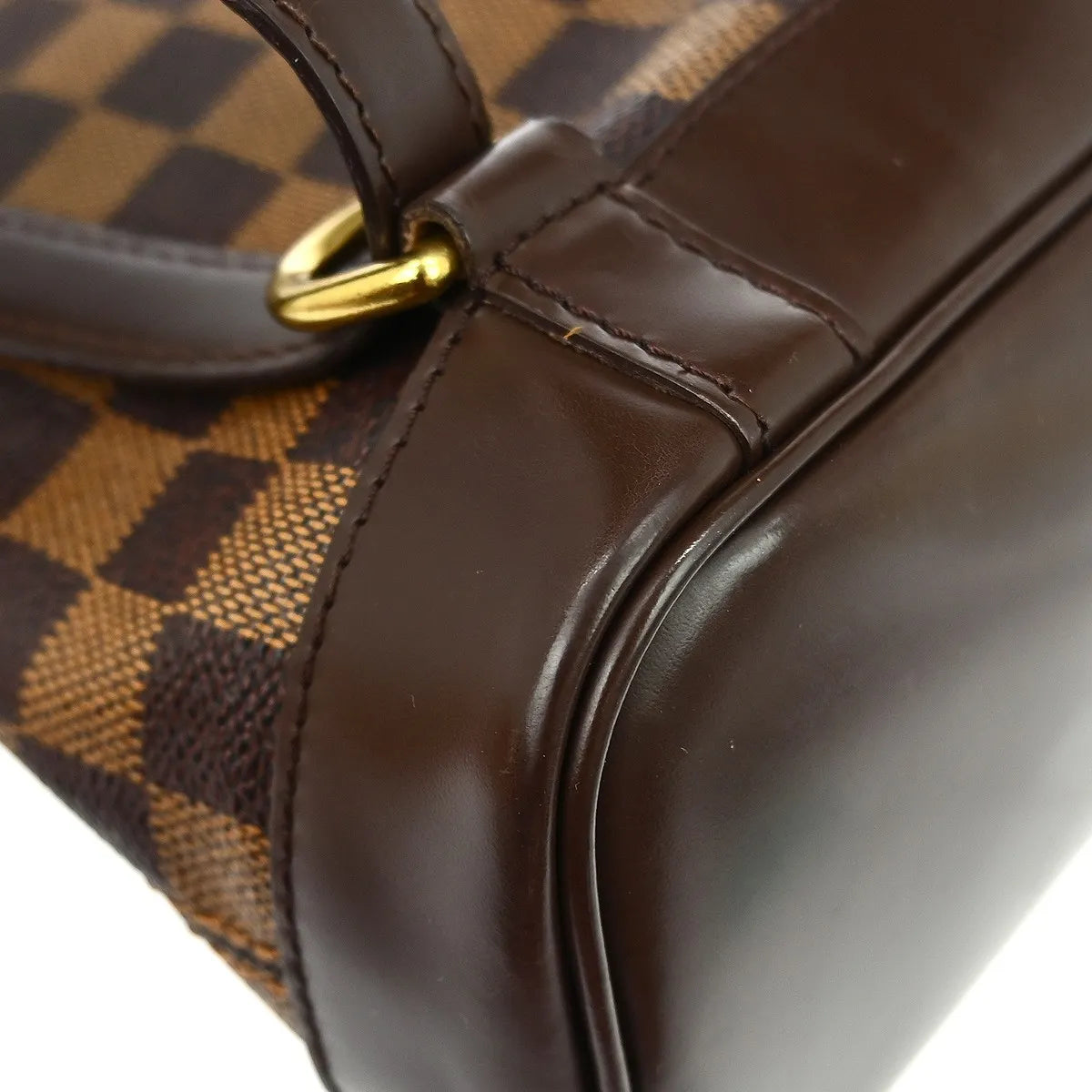 Louis Vuitton Soho Damier Brown Canvas Backpack Bag (Pre-Owned)