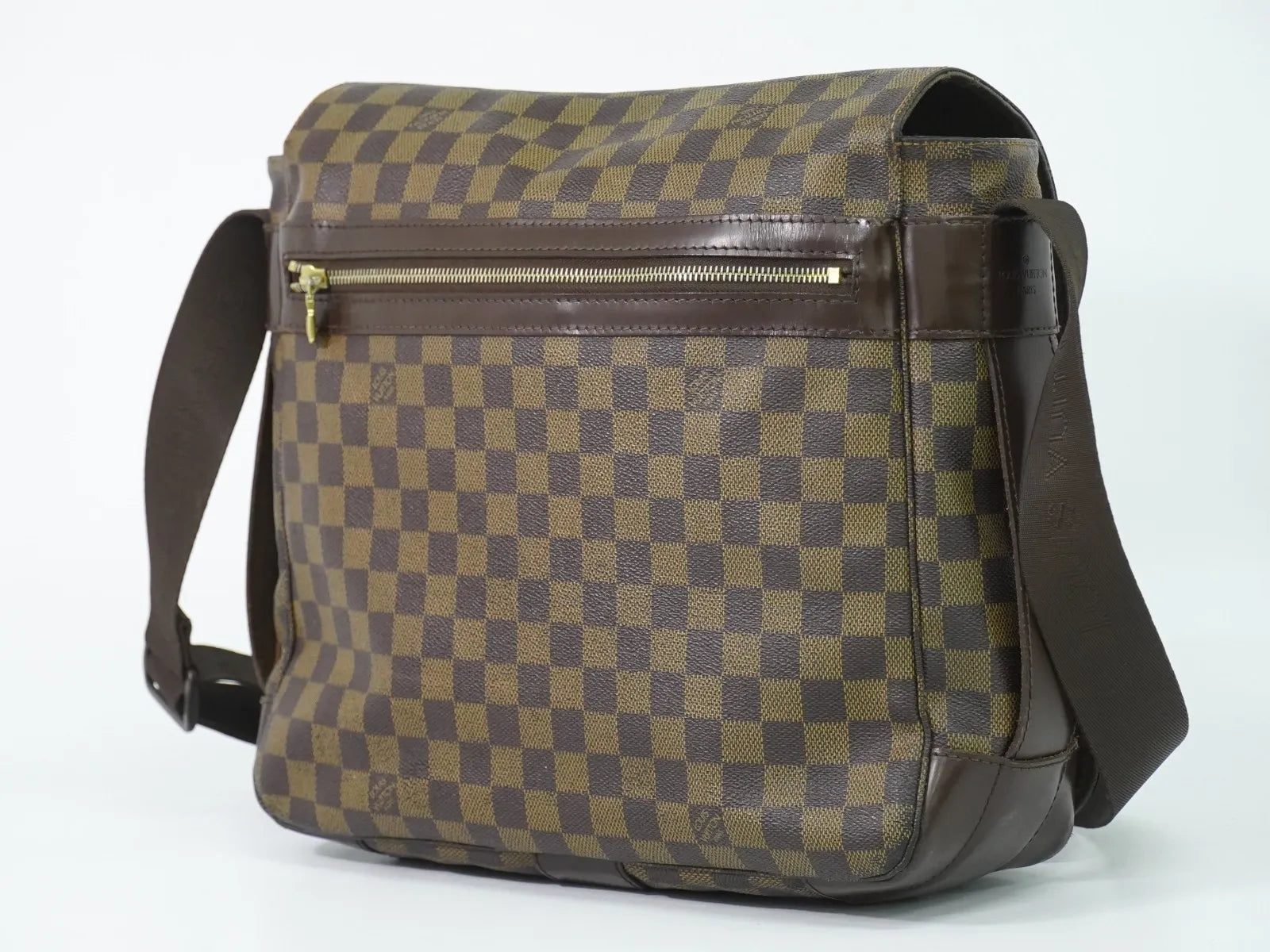 Louis Vuitton Bastille Damier Brown Canvas Shoulder Bag Bag (Pre-Owned)