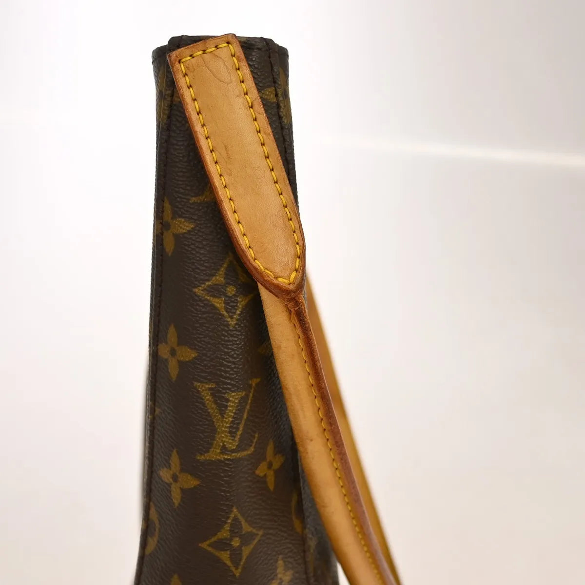 Louis Vuitton Monogram Looping Monogram Canvas Brown Canvas Shoulder Bag Bag (Pre-Owned)