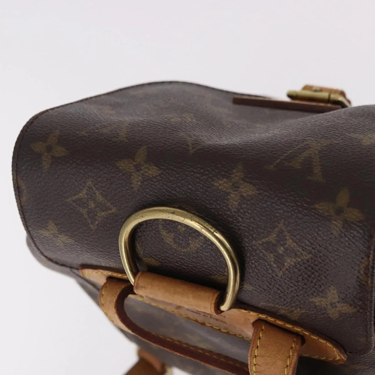 Louis Vuitton Montsouris Monogram Brown Canvas Backpack Bag (Pre-Owned)