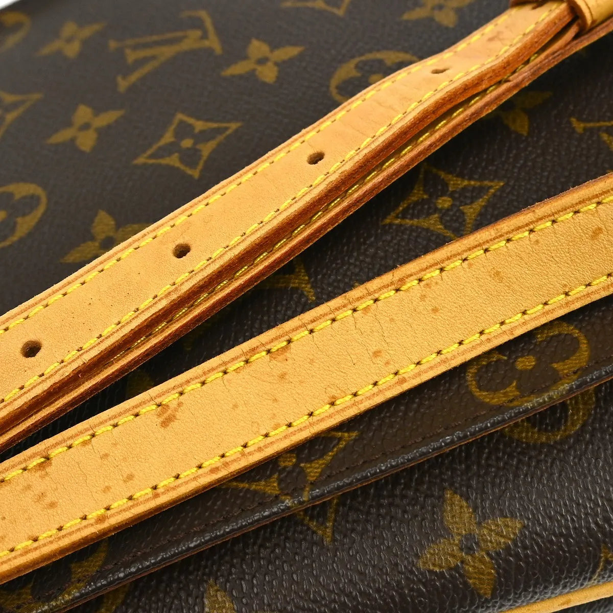 Louis Vuitton Musette Salsa Monogram Canvas Brown Canvas Shoulder Bag Bag (Pre-Owned)