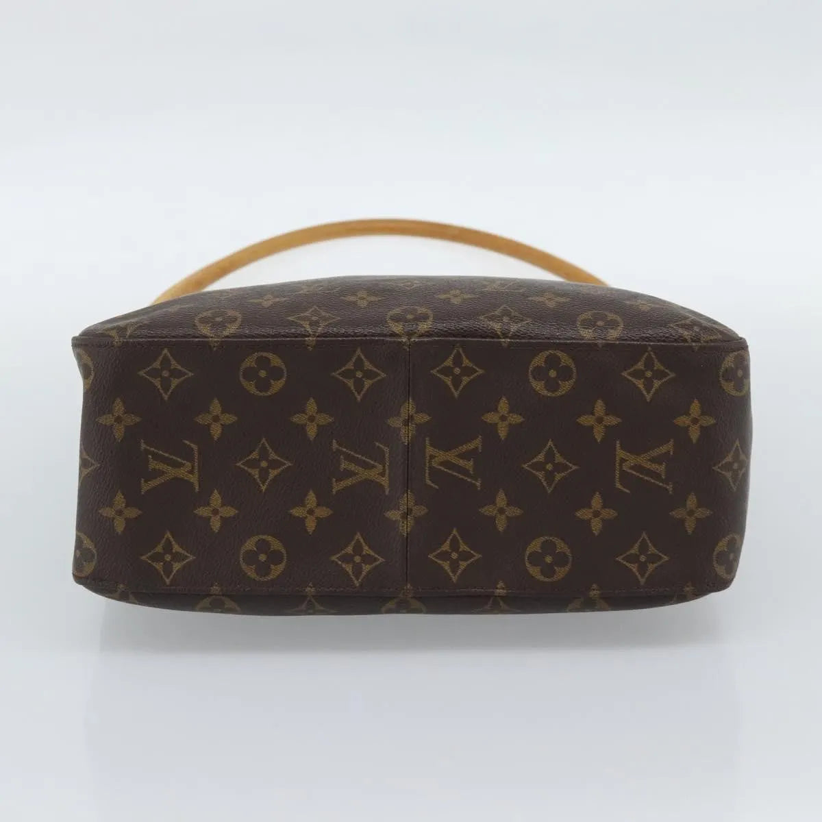 Louis Vuitton Looping Monogram Canvas Brown Canvas Handbag (Pre-Owned)