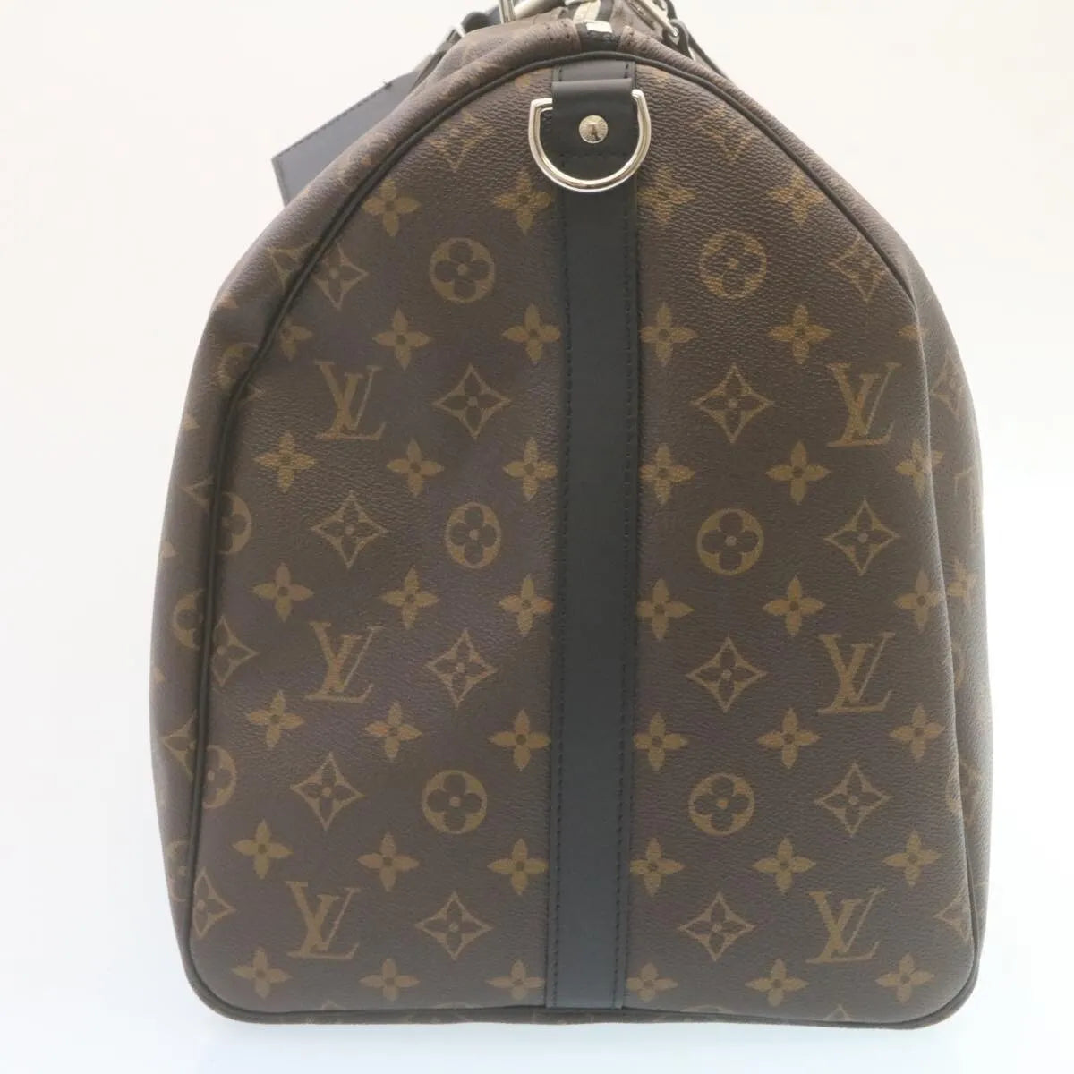 Louis Vuitton Keepall Bandouliere Monogram Canvas Brown Canvas Handbag (Pre-Owned)