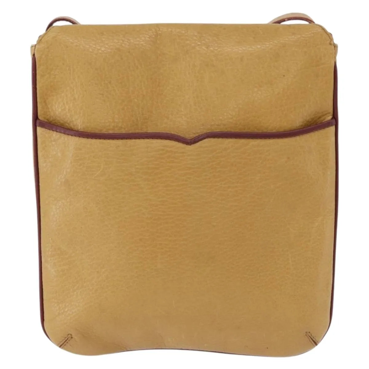 Cartier Tasseled Must De Cartier Leather Brown Leather Shoulder Bag Bag (Pre-Owned)