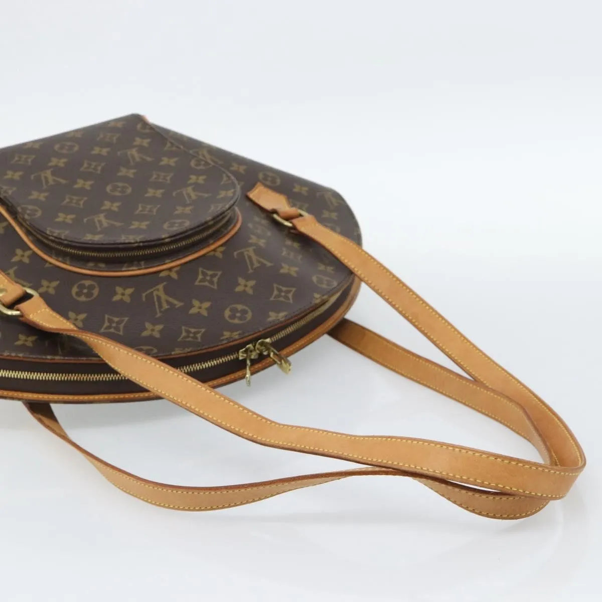 Louis Vuitton Ellipse Nm Monogram Canvas Brown Canvas Shoulder Bag Bag (Pre-Owned)